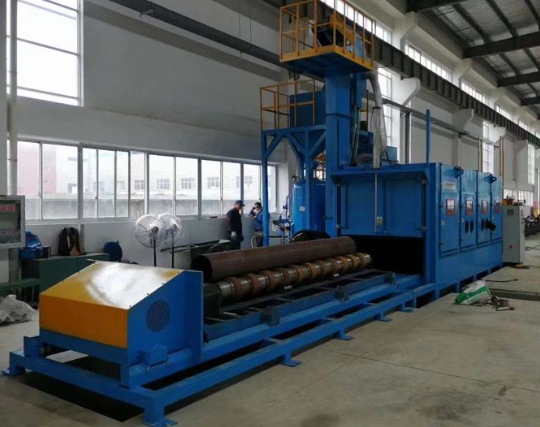 铜仁喷砂机在管道除锈中的现场施工应用